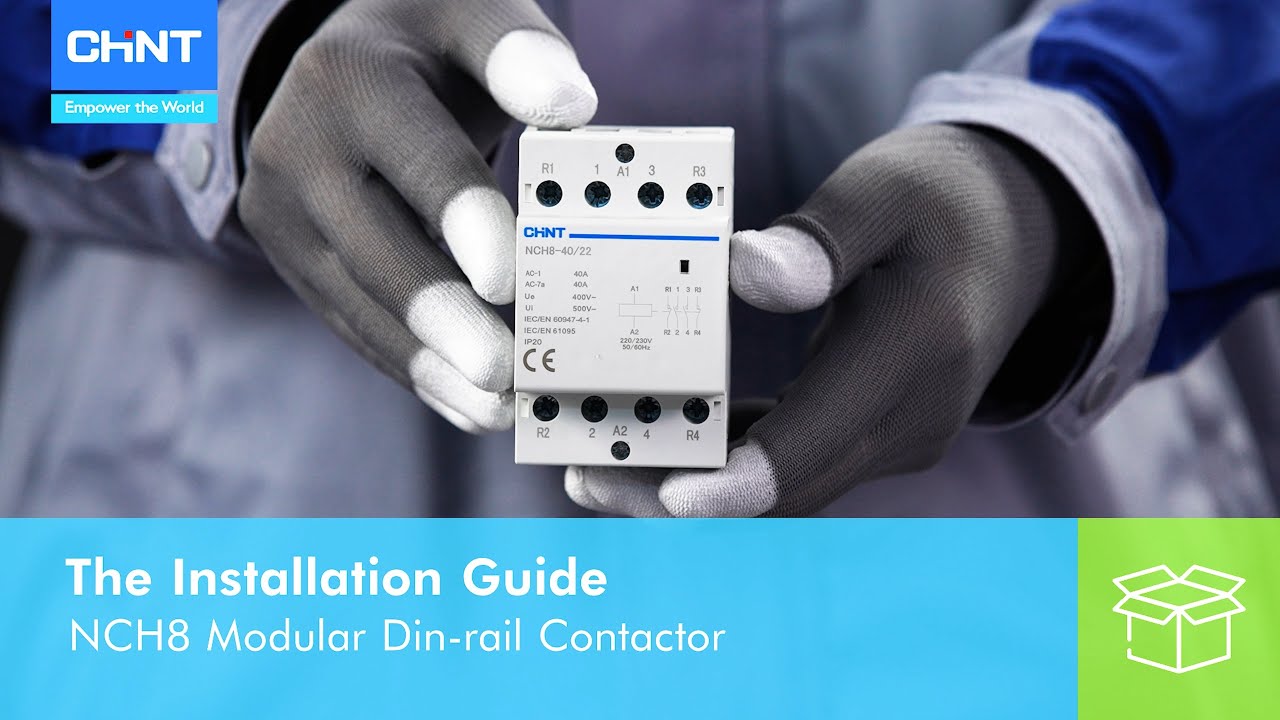 How to Install NCH8 Modular Contactor